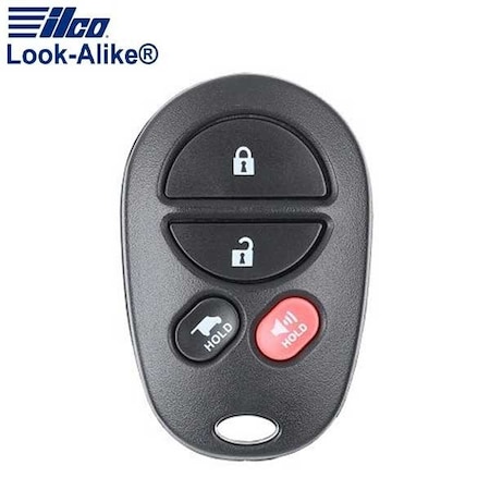 Ilco LAL RKE-TOY-4B2 TOYOTA SEQUOIA 4 BUTTON REMOTE KEYLESS ENTRY ILCO-AX00011370